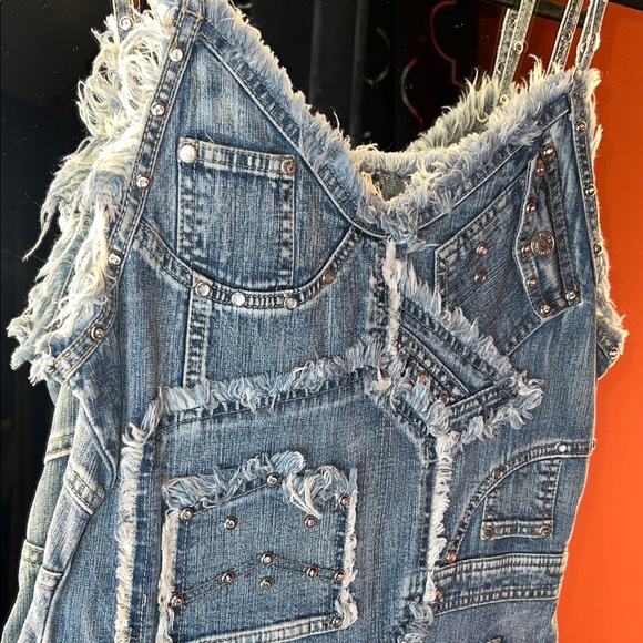 💎 Boutique Luxe Rhinestone Patchwork Mini 💎 - Picture 2 of 11